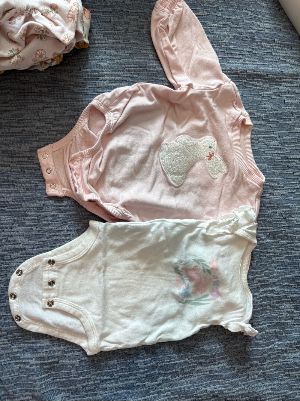 2 bunny outfits